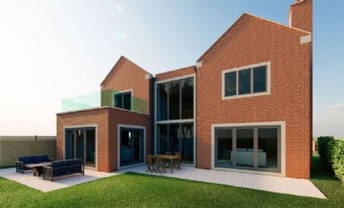 View Cottage Inspired Contemporary New Build