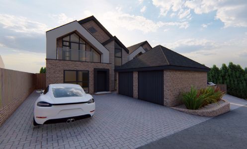View Bespoke Two Dwelling Concept Development